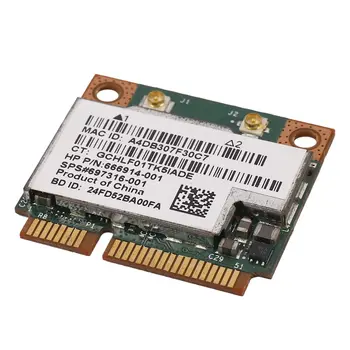 Двухдиапазонный 2.4 + 5G 300M 802.11A/B/G/N Wi-Fi Bluetooth 4.0 Беспроводная половина Mini PCI-E Карта для HP Bcm943228Hmb Sps
