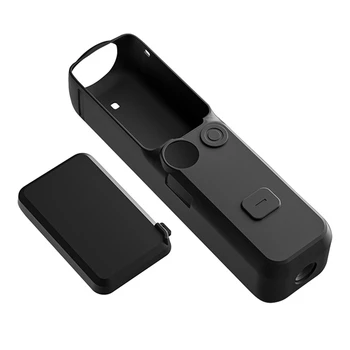  для DJI Pocket 3 Силиконовый чехол Дисплей Экран Защитный чехол Защита от падений Ударопрочная карманная спортивная камера Запасные части Комплект запасных частей