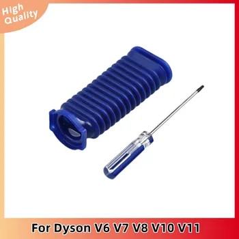 Для Dyson V6 V7 V8 V10 V11 Аксессуары для домашнего уборки Замена мягкого бархатного ролика на всасывании Синяя шланговая отвертка