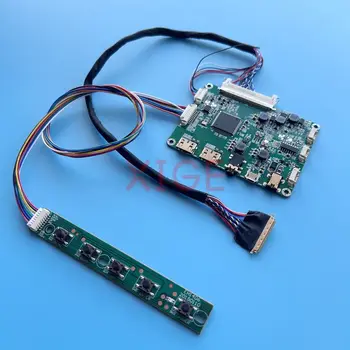  для LP133WD1 LP133WD2 контроллера ЖК-экрана Плата драйвера Mini-HDMI Micro USB Монитор для ноутбука LVDS 40-контактный 1600 * 900 13,3 дюйма DIY Kit
