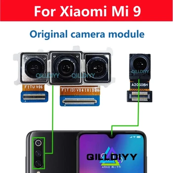 Для Xiaomi Mi 9 MI9 Задняя основная передняя задняя камера Оригинальная фронтальная маленькая селфи лицом к большому модулю задней камеры Гибкий кабель