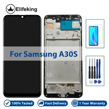 ЖК-дисплей для Samsung Galaxy A30s Дигитайзер с сенсорным экраном в сборе Замена для A307 A307F A307G A307YN 100% протестирован с инструментами