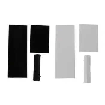 Замена Черный Белый SD-карта Дверная крышка слота Крышка Крышка карты памяти 3 части Дверные крышки для консоли Wii Заменены