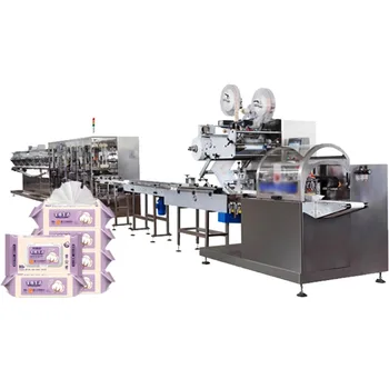 Импортный производитель систем сервоуправления Линия по производству детских влажных салфеток Машина для производства влажных салфеток