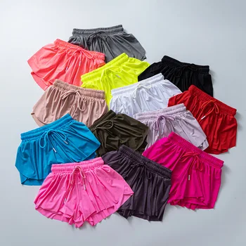 Йога Короткая юбка женская трансграничная одежда для родителей и детей, спортивная, быстросохнущая теннисная юбка, карман, веревка, шорты