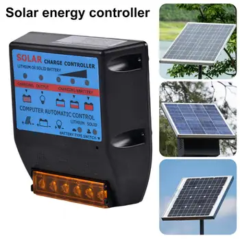 Контроллер заряда солнечной батареи Высокоэффективная защита от короткого замыкания Plug-and-Play Широкая совместимость Экономия энергии Зарядка солнечной панели