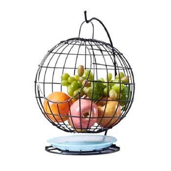  Легкая роскошная изысканная корзина для фруктов Стол для гостиной Украшение дома Современные минималистичные корзины для хранения фруктовых тарелок