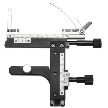 Микроскоп Прикрепляемый механический столик X-Y Подвижный штангенциркуль со шкалой