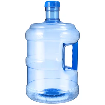  Минеральная вода Открытый портативный чайник Дорожные бутылки Пластиковый галлонный кувшин Домашний контейнер для домашних животных