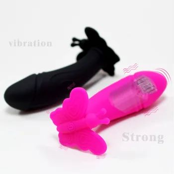  Мини носимый вибратор бабочка беспроводной сильный ударный штекер женские игрушки для взрослых секс-игрушки мужская вибрация