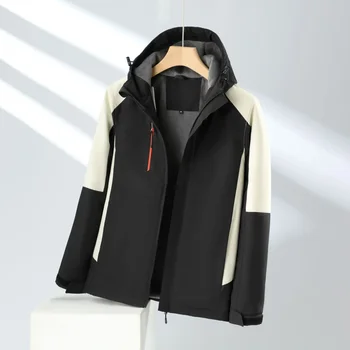 Мужская уличная куртка Мягкая теплая рабочая одежда Зимняя ветрозащитная водонепроницаемая куртка 2024 Зимняя альпинистская куртка на открытом воздухе