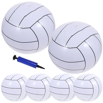 Надувные мячи для пляжного мяча Симулятор игры в волейбол ПВХ Спортивные украшения для вечеринок Игровые наборы на открытом воздухе