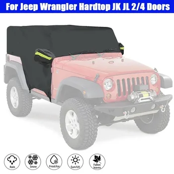 Наружная защита от солнца и снега Полукрыша автомобиля для Jeep Wrangler Hardtop JK JL 2/4 Doors 2007-2021