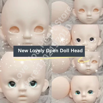 Новый 1/6 куклы с открытой головой Прекрасная кукла Подвижная голова тела с 3D красочными глазами Милая мультяшная кукла Аксессуары Игрушки