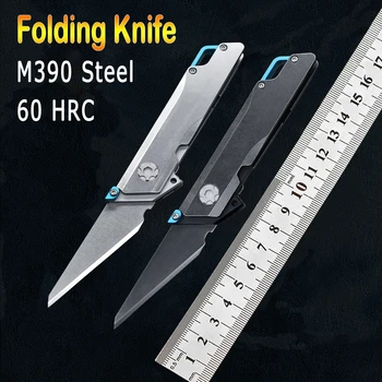 Новый тактический универсальный нож M390 Blade Многофункциональный складной мини-компактный открытый карманный брелок для ключей EDC