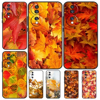 Осенние листья для чести 90 70 50 Lite Magic 5 Pro 8X 9X Чехол для телефона Honor X8a X9a X7a X6a X7 X8 X9b