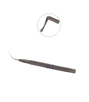 Офтальмологические хирургические инструменты Микро палец Измельчитель Изогнутый наконечник в форме пальца