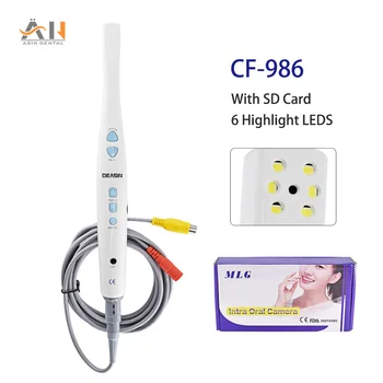 Профессиональная высококачественная стоматологическая интраоральная камера CF-986 с SD-картой Intra Wireless Oral Camera For Dental