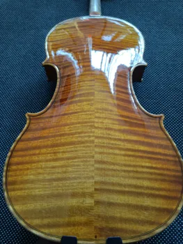 Профессиональная европейская деревянная скрипка 1742 года очень профессиональная серебряная очень хорошая скрипка масляной краской