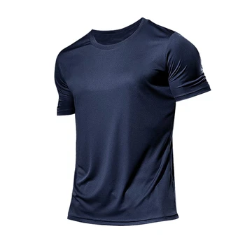  Рубашки для фитнеса Мужские колготки для бега Баскетбольная футболка с короткими рукавами Спортивная тепловая одежда для бодибилдинга