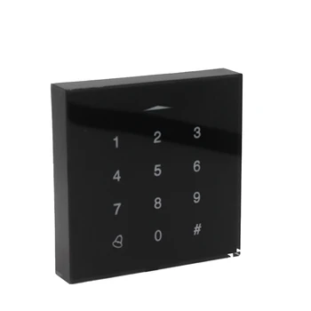 Сенсорный контроль доступа с подсветкой 125 кГц RFID-карта Клавиатура контроля доступа EM-считыватель карт Открыватель дверного замка wiegand 26 выход
