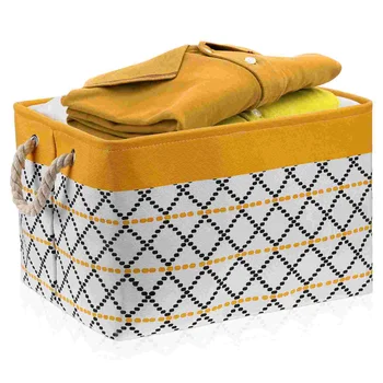 Складная корзина для стирки белья Большие корзины Органайзер для хранения одежды Ручки Сумка-корзина