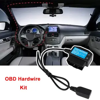 Универсальный 5 В 3 А Переключатель Провод USB Автомобильный зарядный кабель Видеорегистратор Видеорегистратор OBD Hardwire Kit Мониторинг парковки
