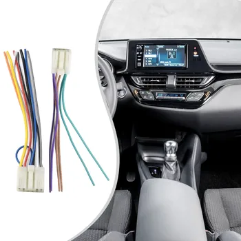 Универсальный автомобильный адаптер для автомобильного жгута проводов для стерео радио Toyota-Aftermarket обеспечивает быструю и беспроблемную установку