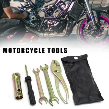Универсальный мотоциклетный набор инструментов для ремонта для HONDA BMW Can-Am Polaris Aprilia Kawasaki Мотоцикл Гаечный ключ Набор инструментов Аксессуары