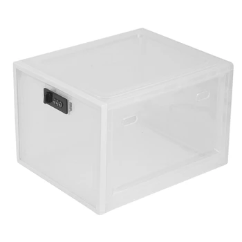  холодильник для еды прозрачный ящик для хранения с паролем замок для лекарств ящик для мобильных телефонов планшет ящик для паролей