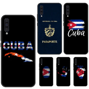 Чехол с флагом Кубы для Samsung A32 A12 A42 A52 A72 A31 A51 A71 A20e A21S A02 A10 A30S A40 A50 A70 Coque
