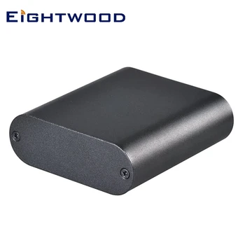 Электронный проектный ящик из алюминиевого корпуса Eightwood DIY черный -2,95 дюйма x 2,75 дюйма x 0,94 дюйма (LWH)